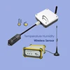 1200m Wireless temperature Humidity remote zigbee temperature sensor software