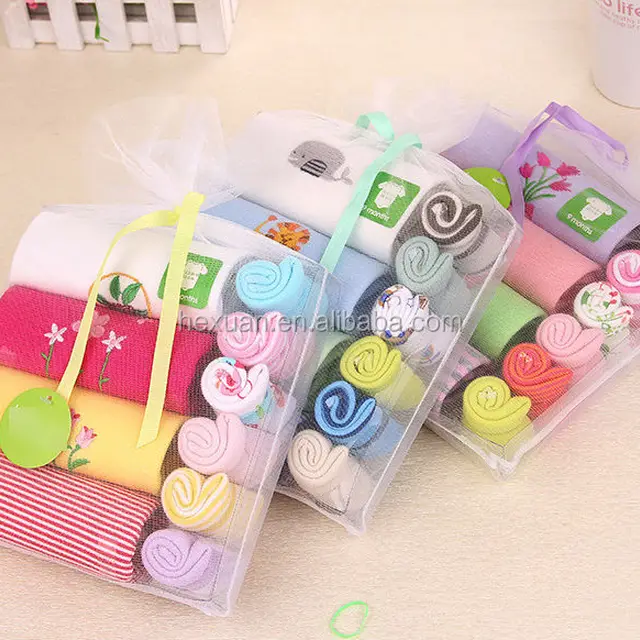 short sleeve 10-pieces baby gift set infant clothing new born