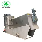 New technology screw press sludge dewatering industrial equipment