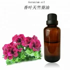 OEM Natural Organic Aroma Pelargonium Graveolens Essential Oil Geranium oil Rose Essence Geranium Essential Perfume oil
