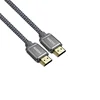 Novel Aluminum Casing with Nylon Mesh support OEM CE FCC ROHS HDMI 19PIN 4K@60HZ 2160P YUV4:4:4 18Gbps HDR CEC Cable