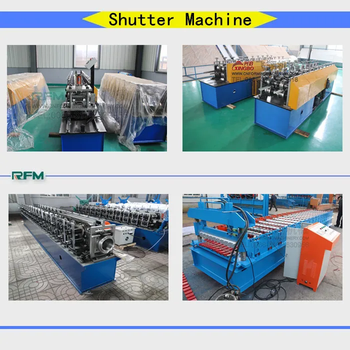 Steel cold forming equipments, roller shutter door machine