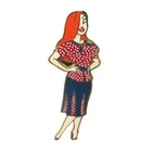 Manufacturer Custom Design Soft Enamel fashion princess girl lady women lapel pin