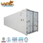 Superior PU insulation and New Reefer 40 Foot Refrigerated Container