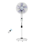 OEM ODM Private Mold Remote Control 12v dc fan 6hours Timer 6speeds fan solar power energy CE ROHS Electric stand fan 16inch