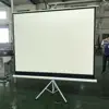 home tripod projector screen with different size and different color projector screen
