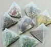 OEM private label for organic flower/fruit tea with triangle teabag/types of pyramid teabag
