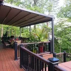China High Quality Automatic Waterproof Retractable Pergola Roof Patio Canopy Awning For Barbecue