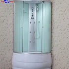 90x90cm Low price 6mm massage shower cubicle,simple shower room,clear sex glass bath shower cabin