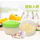 Ginger Multi food chopper, Container Chopper Chop Set/ manual garlic vegetable magic chopper as seen on TV