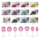 Nail Stickers Art Nail 3d 3D Decorative Crystal Fancy Stones Fo Nail Art Design Stickers