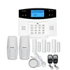 Wireless LCD Display Home Security Intrusion GSM Alarm