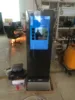 Floor standing totem photo booth for wedding parties and happenings with additional camera and optional printer for printing