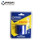 good quality Bi-metal M3 hole saw 4/6TPI for wood metal drilling in blister card package