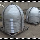 solar water heater for 1000mm stainless steel hemisphere heads