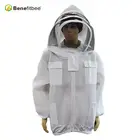 Best Beekeeing Bee breathable jacket Bee Suit WHITE Keeper Suit