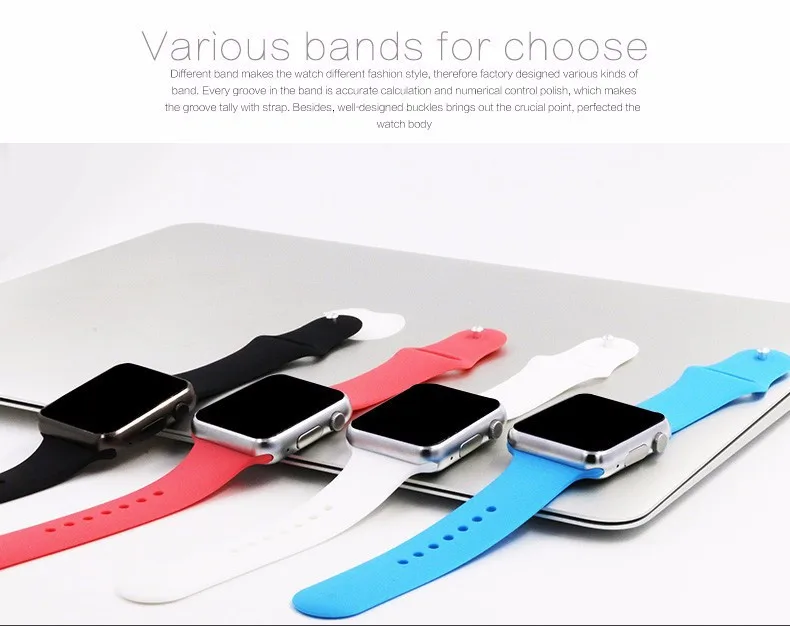 2016 Hot sale Bluetooth Smart Watch for iPhone 4/4S/5/5S/6 Samsung S4/Note 2/Note 3 HTC Android Smartwatch Phone Smartphones
