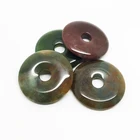 Wholesale Natural Indian Agate Donut for Jewelry Pendant