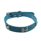 Dog Supplies PU Dog Collar Choke Chain Pet Products With Personalized Design