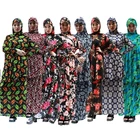 2018 Latest Black Islamic Long Sleeve Abaya arabic muslim Dubai design