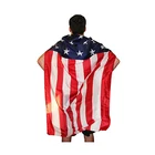 Designer Adults And Kids American various Body flags cape dress