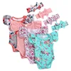 fashion baby romper print cute design wholesale baby clothing boutique girl romper