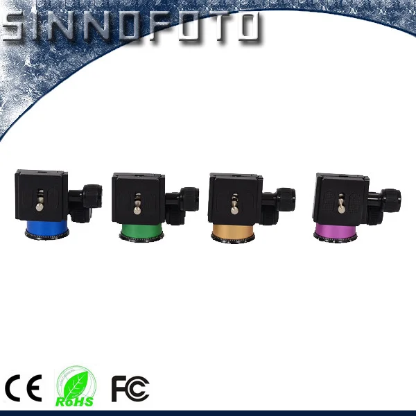 Durable elegant wholesale bright in color SINNOFOTO fitted camera manufacturers professional mini ball head