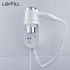 Wall Mounted Hotel Hair Dryer with Dual Voltage Socket
