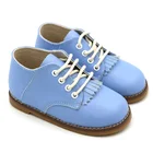 Sky Blue Fringe Baby Children School Sneaker Kid Shoes For Boys And Girls Boots