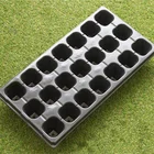 Nursery Trays & Lids Type and PS Plastic Type black plastic plant tray