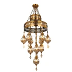 Turkish Decoration Turkish Turkish Lights Turkish Style 10 Glass Ball Lounge Decoration Big Pendant Light