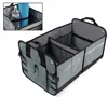Car Trunk Organizer for Cars and Trucks Heavy Duty with 12 Pockets and 2 Elastic Straps Collapses Car Organizer Trunk