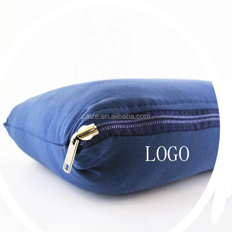 4-in-1 travel pillow blanket with pocket covers shoulders