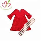 new design with soft hand children girl's set girl's outfit