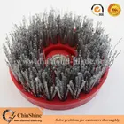 Stone Stainless Steel Wire Round Abrasive Brush for Granite and Marble
