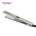 Custom Logo Private Brand Salon Stainless Steel Mirror Plate Hair Straightener Dual Voltage hair straightener