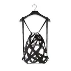 nice cool hippie skull drawstring backpack bag
