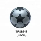 Printed 5cm soft foam squeeze PU anti stress soccer ball