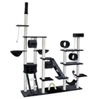 Wholesale Wooden And Sisal Big Cat Toy Tower