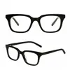 china hot sale fashion eyeglass frames parts in black with thin temple
