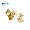 China manufacturer pyramid rivets head screws for leather bags wholesale