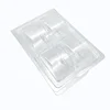It's clamped together Clear Plastic Macarons Blister Tray