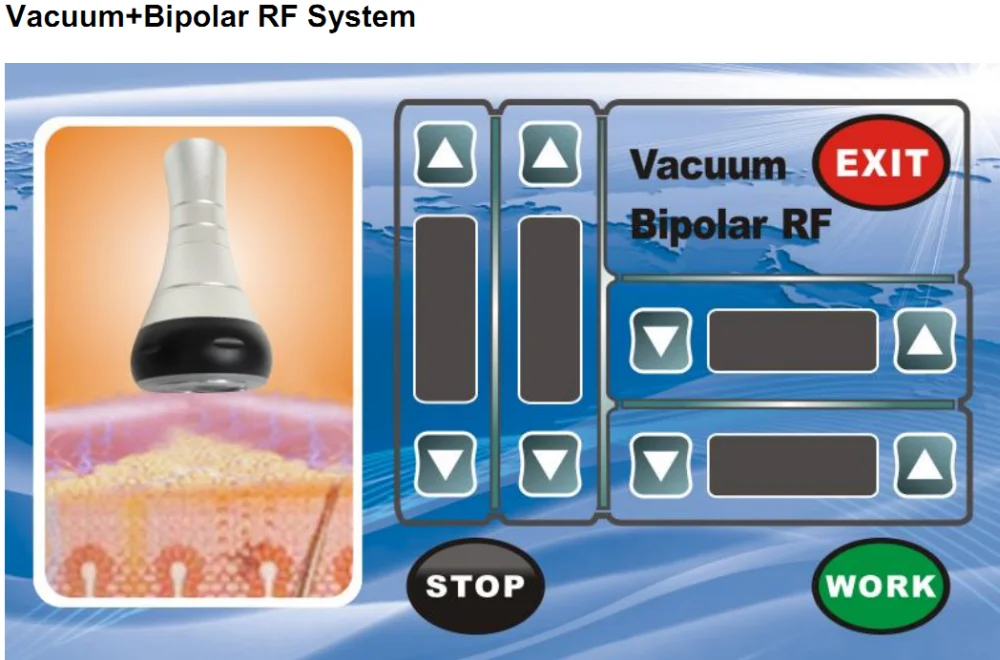 5 in I ultrasound desktop rf vacuum fat removal Ultrasonic Cavitation Home Use slimming Machine