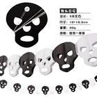 Hanging Paper Fan Paper Halloween Party Supplies Hanging Paper Fan And Skull Garland Kit