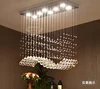 modern wholesale fancy decorative corridor long chandeliers