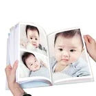 Exquisite customized full color First year baby memory book printing