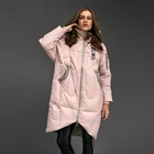 OEM ODM Custom design female lightweight autumn winter women down jacket