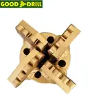 Inlay high quality PDC cutter 3/4/6 wings/blades PDC scraper drill bit