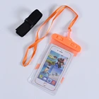 good quality factory price fashion design hot sale custom logo mobile phone PVC waterproof bag