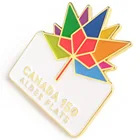 Guangdong Name Card Id Gold Metal Football Club Pin Badge